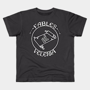 Fables of Velenia (white) Kids T-Shirt